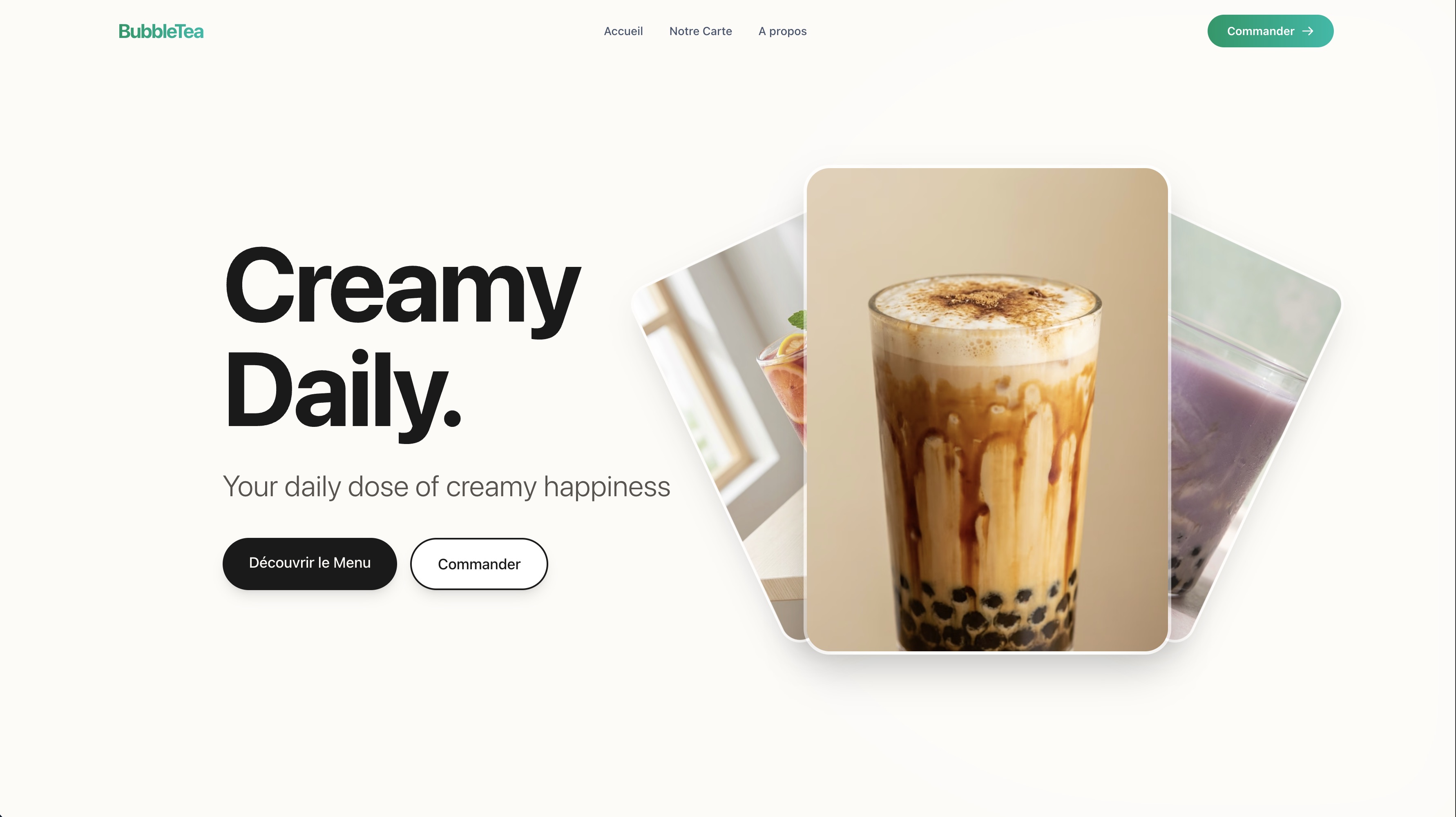 Creamy Daily Concept