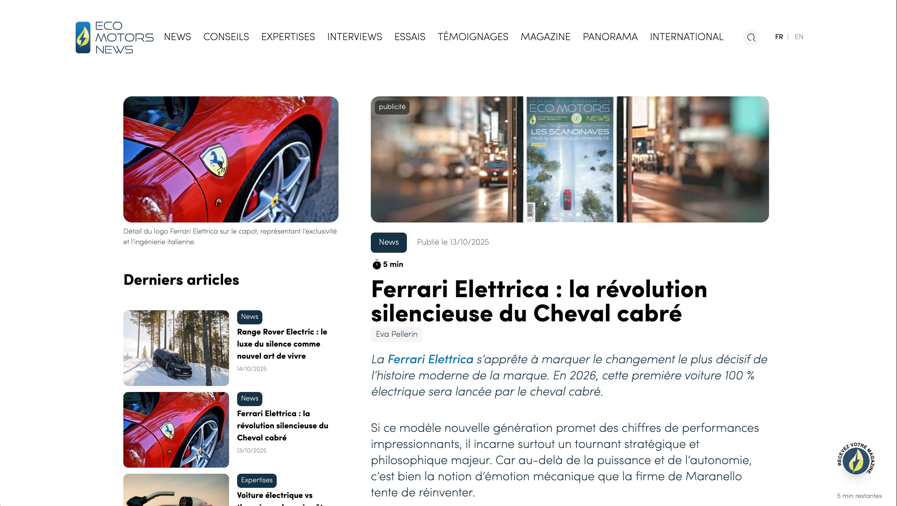 Eco Motors News