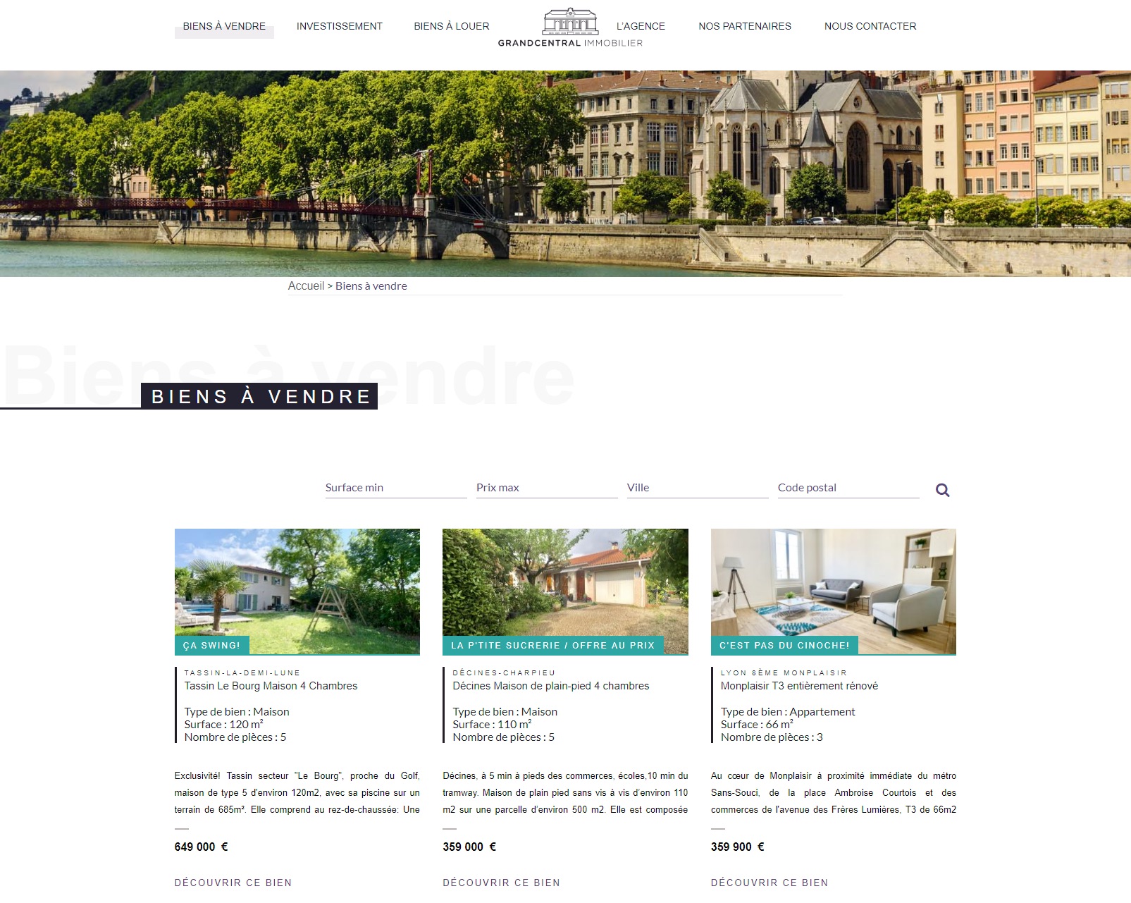 Grand Central Immobilier